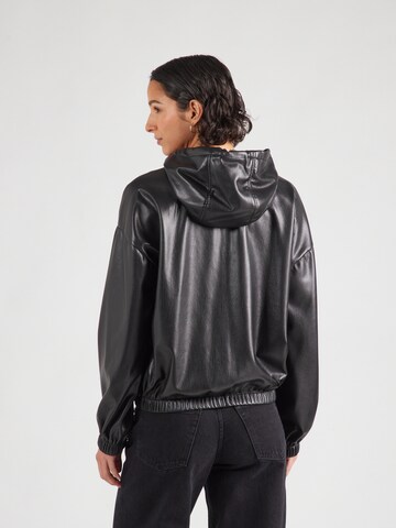 Sweat-shirt 'C_Jeleather' BOSS en noir