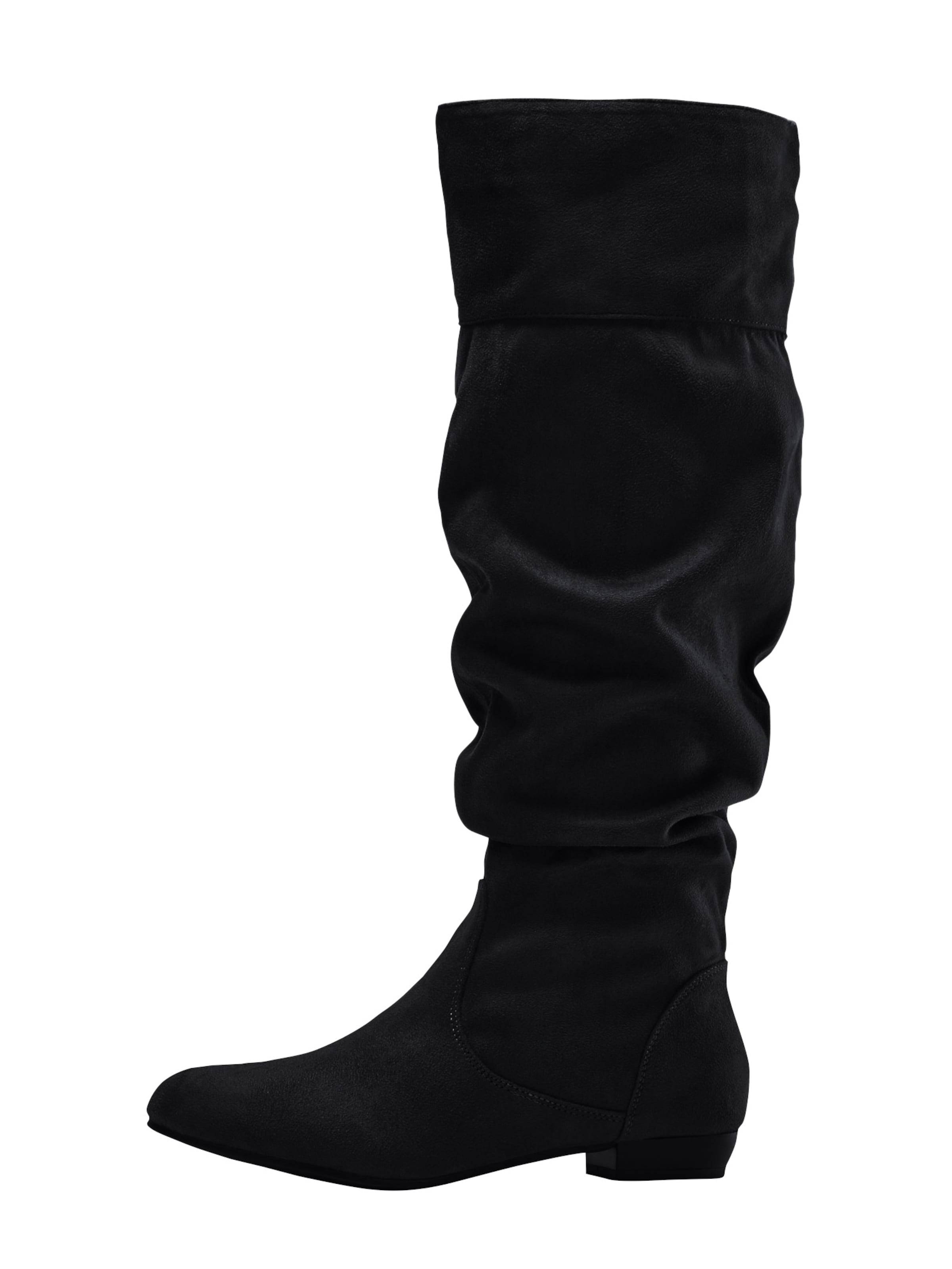 bonprix Stiefel in Schwarz: Vorderseite