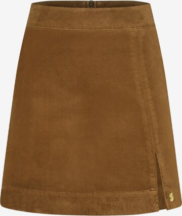 Fabienne Chapot Skirt 'Vivian' in Brown: front