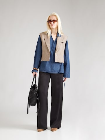 MSCH COPENHAGEN Bluse 'Aniela' i blå