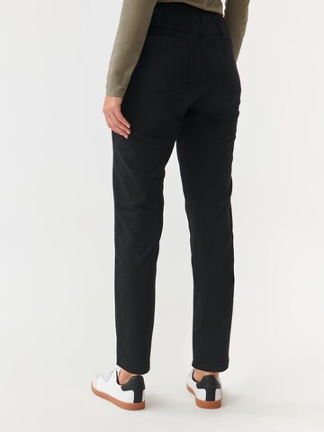 TATUUM Normalny krój Spodnie 'SAZIRI' w kolorze czarny