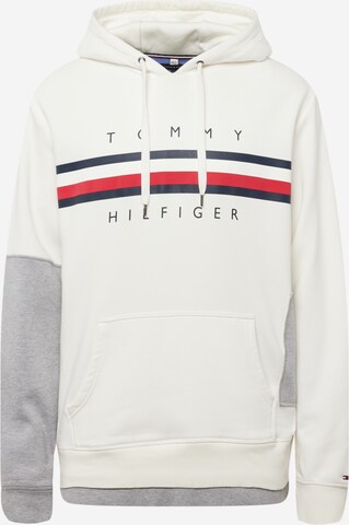 Tommy Jeans Sweatshirt in Wit: voorkant