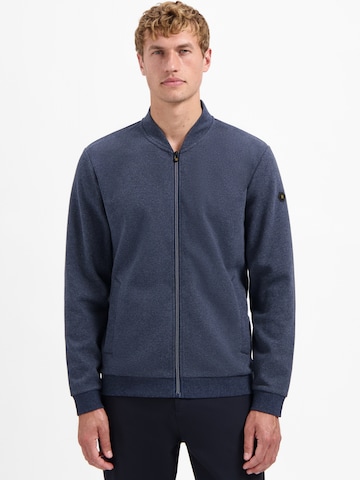 No Excess Sweatjacke in Blau: Vorderseite