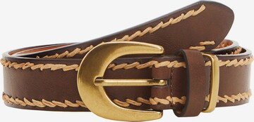 MANGO Belt 'MONIQUE' in Brown: front