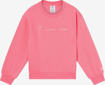 Champion Authentic Athletic Apparel Sweatshirt in Pink: front