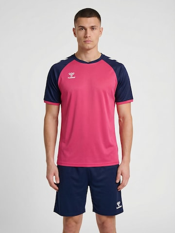 Hummel Performance shirt 'Match League' in Pink: front