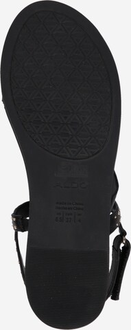 ALDO Páskové sandály 'NYDALINWAN' – černá