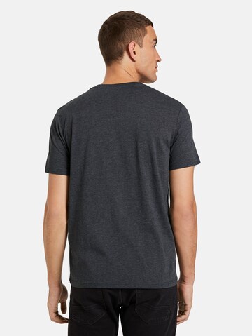 Coupe regular T-Shirt TOM TAILOR en noir