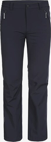 ICEPEAK Regular Outdoor Pants ' TAVI ' in Blue: front