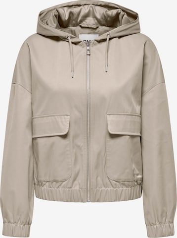 ONLY Jacke 'ONLBINALO' in Beige: Vorderseite