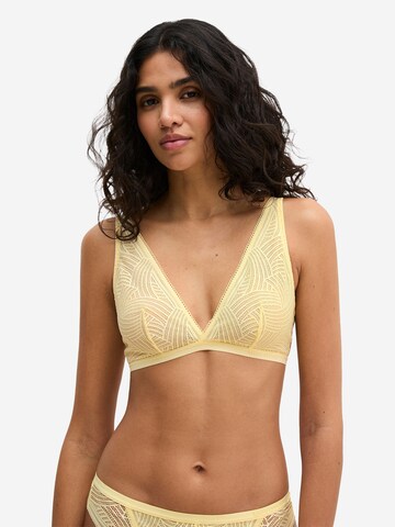 Invisible Soutien-gorge ' Timeless Lace ' Marc O'Polo en jaune : devant