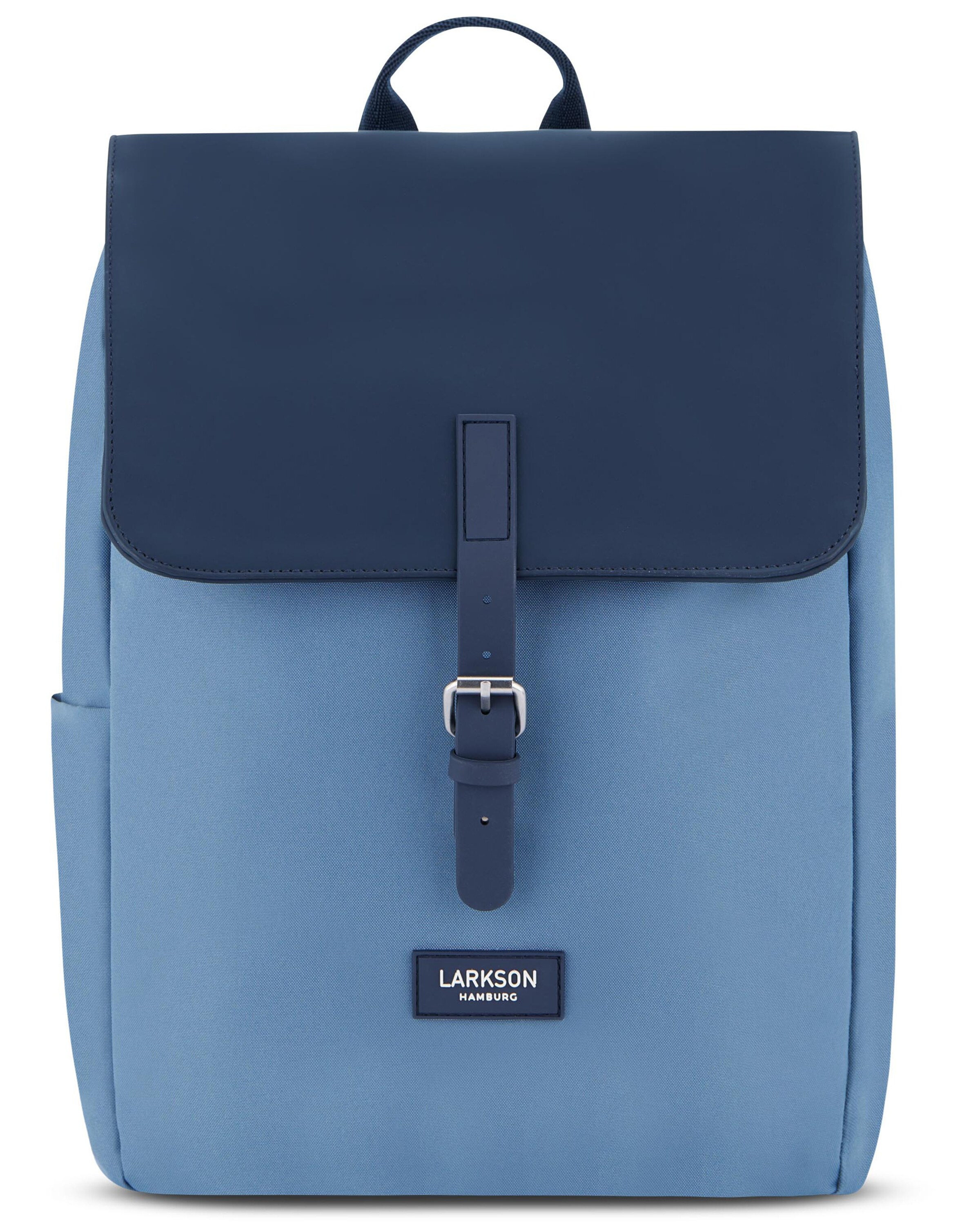 LARKSON - Mochila 'Ida' em azul: frente