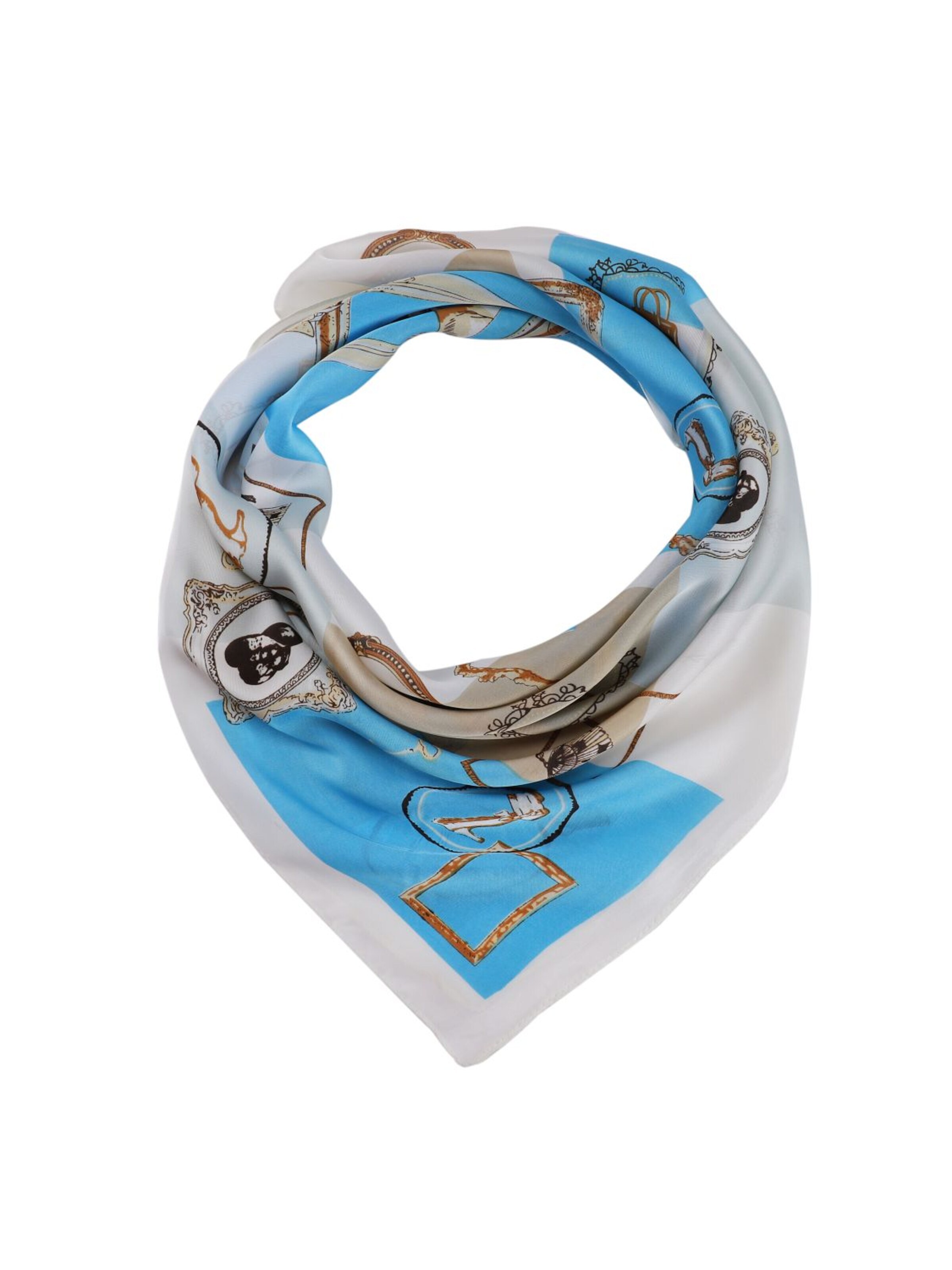 19V69 ITALIA - Chal 'FRAME' en azul