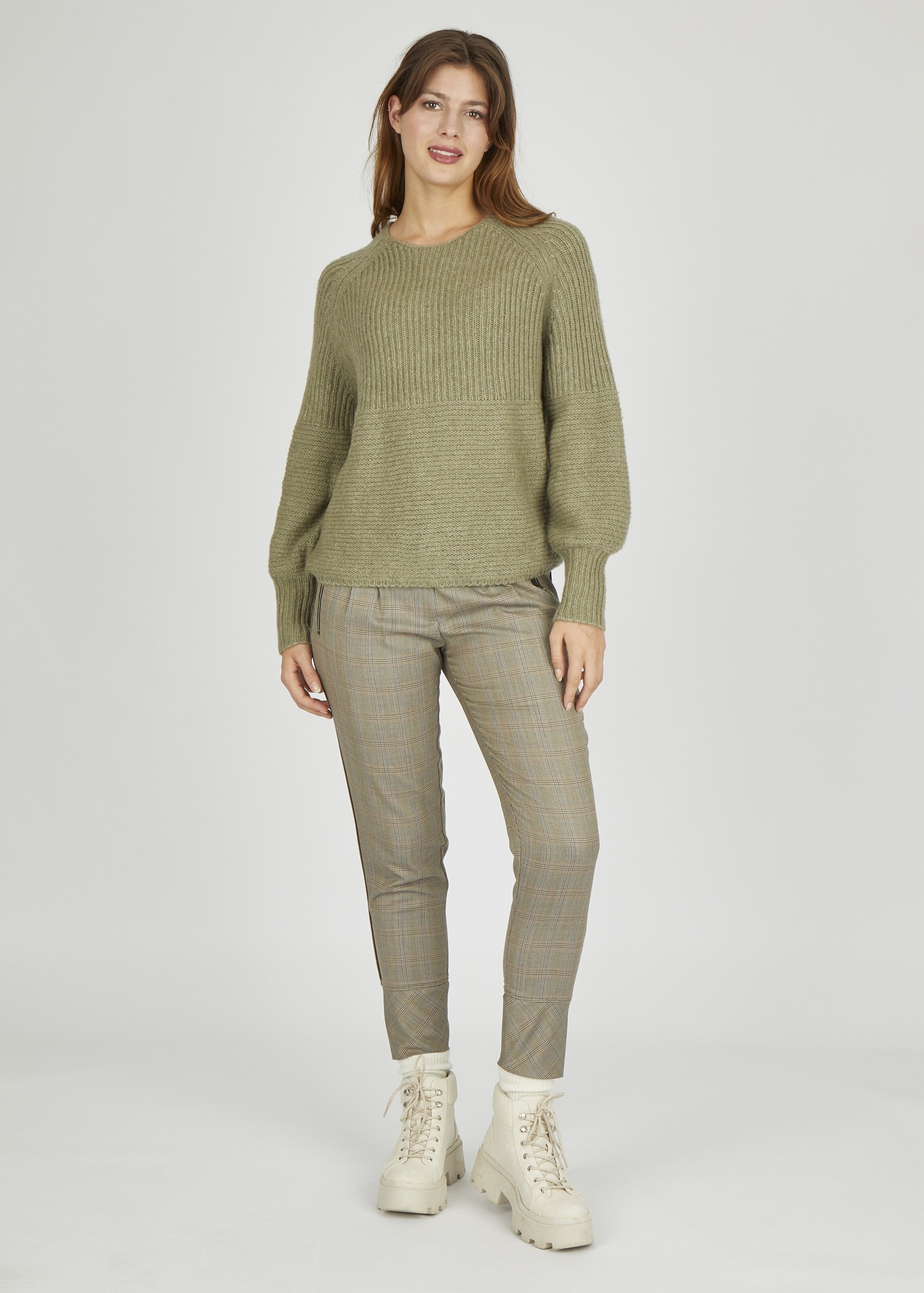 Frauen Pullover & Strick eve in paradise Oversizepullover 'Charlene' in Oliv - AJ83351 Frauen Pullover & Strick eve in paradise Oversizepullover 'Charlene' in Oliv - AJ83351
