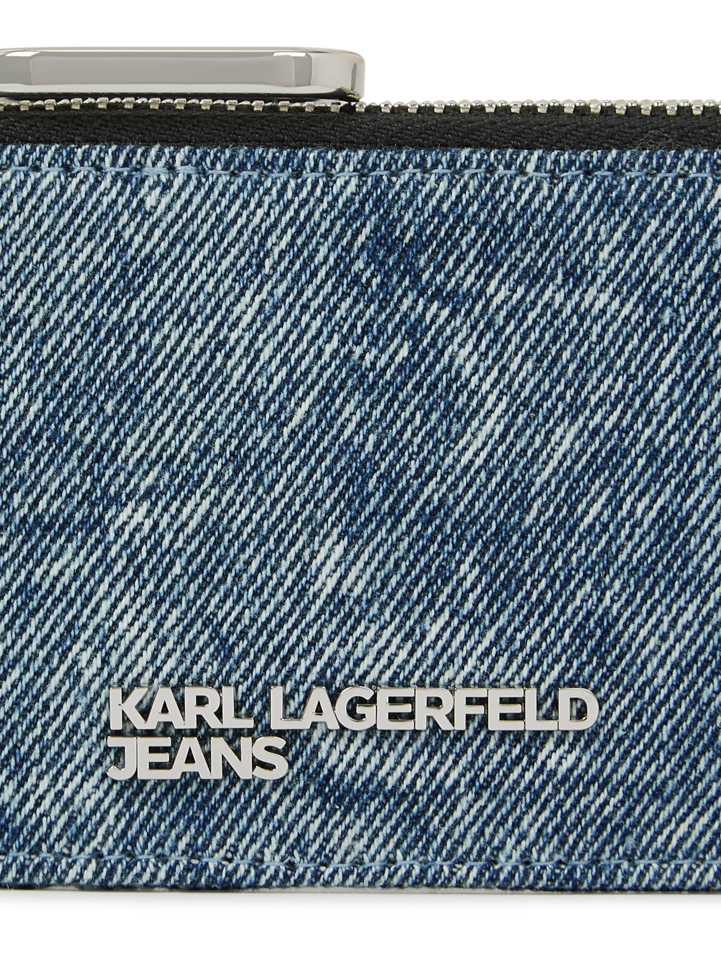 KARL LAGERFELD JEANS Pouzdro – modrá
