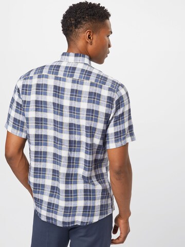 FYNCH-HATTON Regular fit Button Up Shirt in Blue