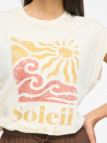 T-shirt 'VIPetone' VILA en beige