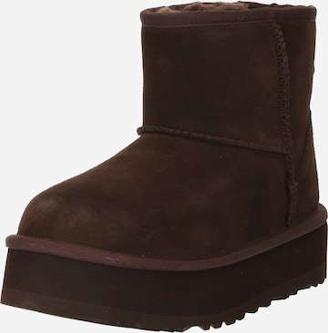 UGG - Bota de neve em castanho: frente