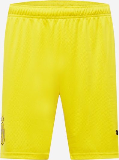 PUMA Shorts 'BVB' in gelb / neongelb / schwarz, Produktansicht