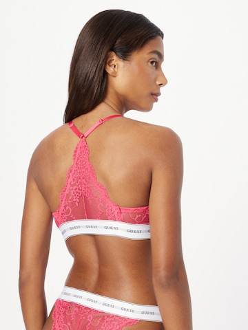 GUESS Triangle Bra 'BELLE' in Pink