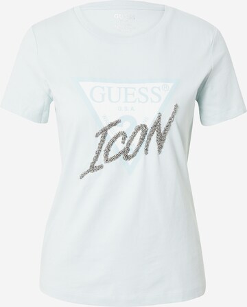 GUESS T-Shirt in Blau: predná strana