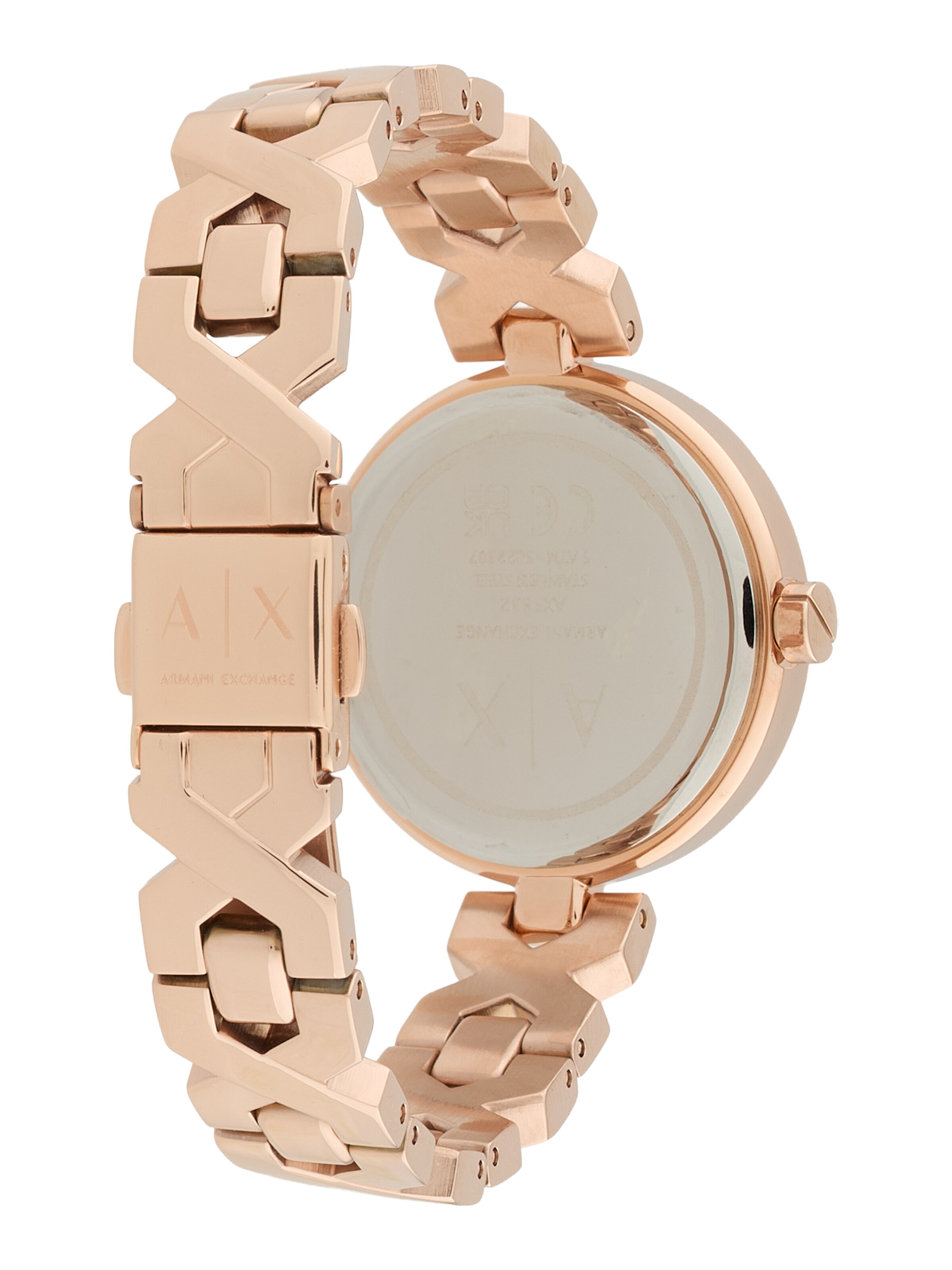 ARMANI EXCHANGE Analogna ura | zlata barva