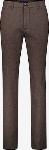 Gardeur Chino trousers 'Bono' in Brown: front