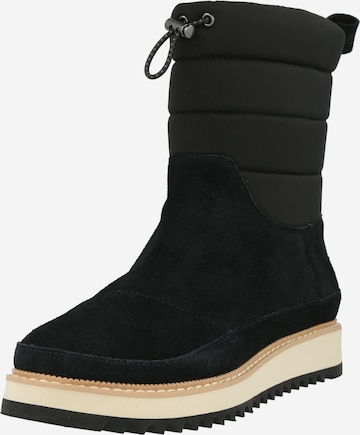 Boots da neve 'MAKENNA' di TOMS in nero: frontale