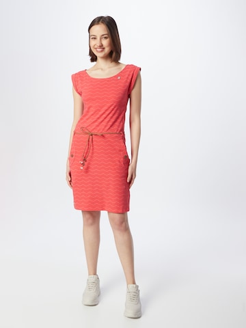 Ragwear - Vestido 'TAGG' em vermelho: frente