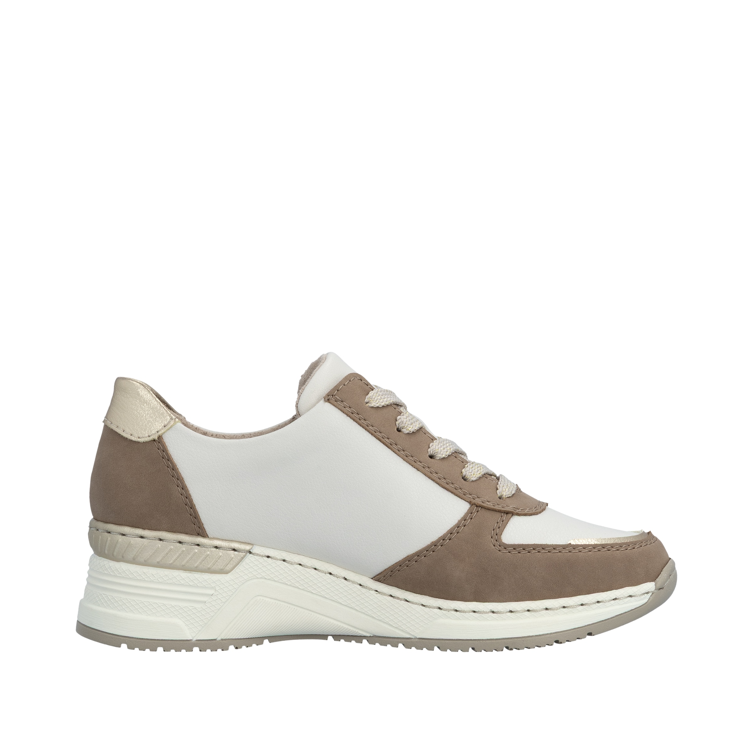 Baskets basses Rieker en beige