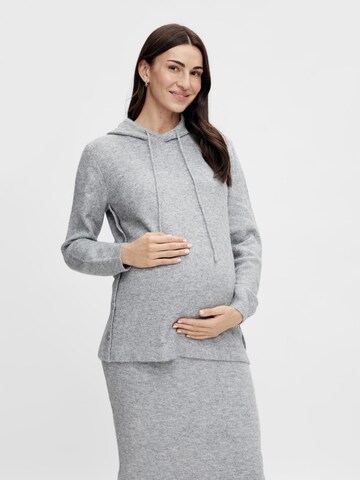 MAMALICIOUS Pullover 'Milla' in Grau: predná strana