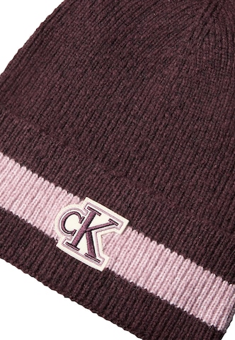 Bonnet Calvin Klein en rouge