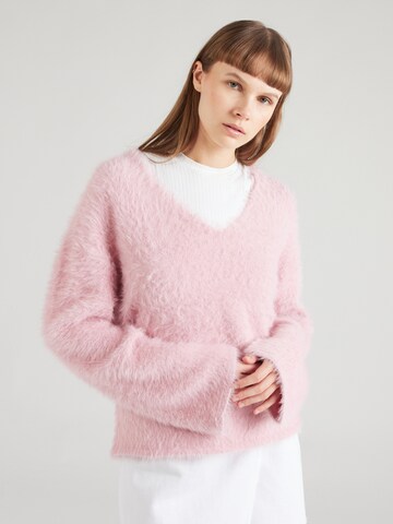 Pull-over Gina Tricot en rose : devant