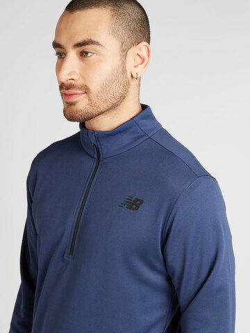 new balance - Camisa funcionais 'Essentials' em azul