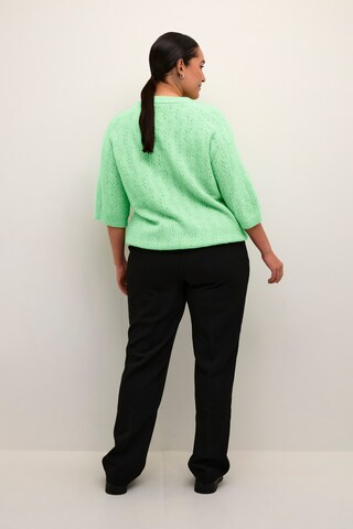 KAFFE CURVE Pullover 'Tenna' in Grün