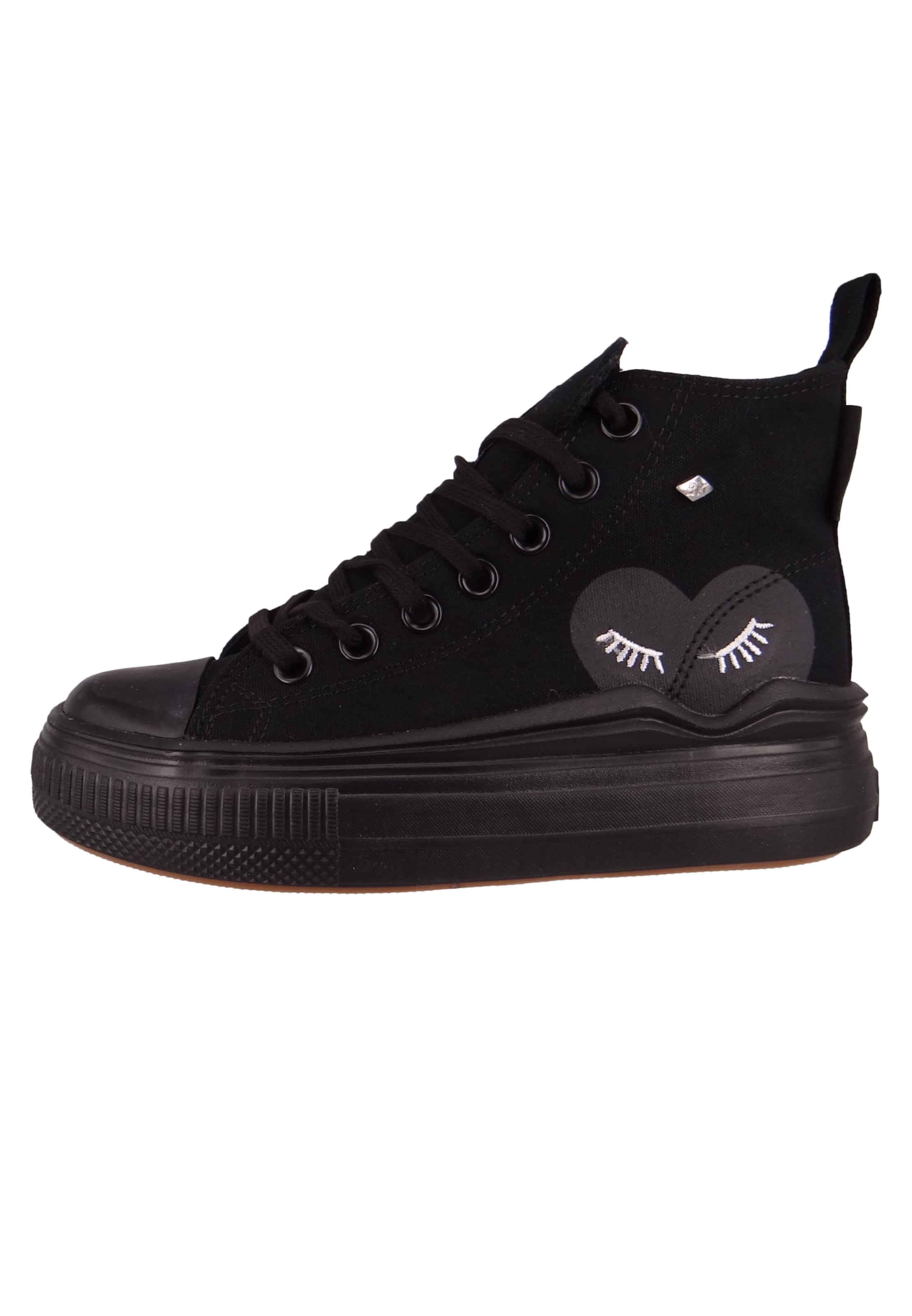 BRITISH KNIGHTS - Sapatilhas altas 'Kaya Flow' em preto