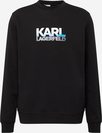 Karl Lagerfeld Mikina - Čierna: predná strana