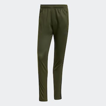 ADIDAS PERFORMANCE Tapered Sporthose 'Essentials' in Grün