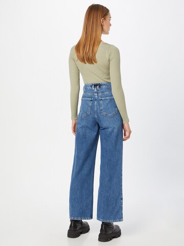 NEW LOOK Wide leg Jeans 'Barcelona' in Blauw