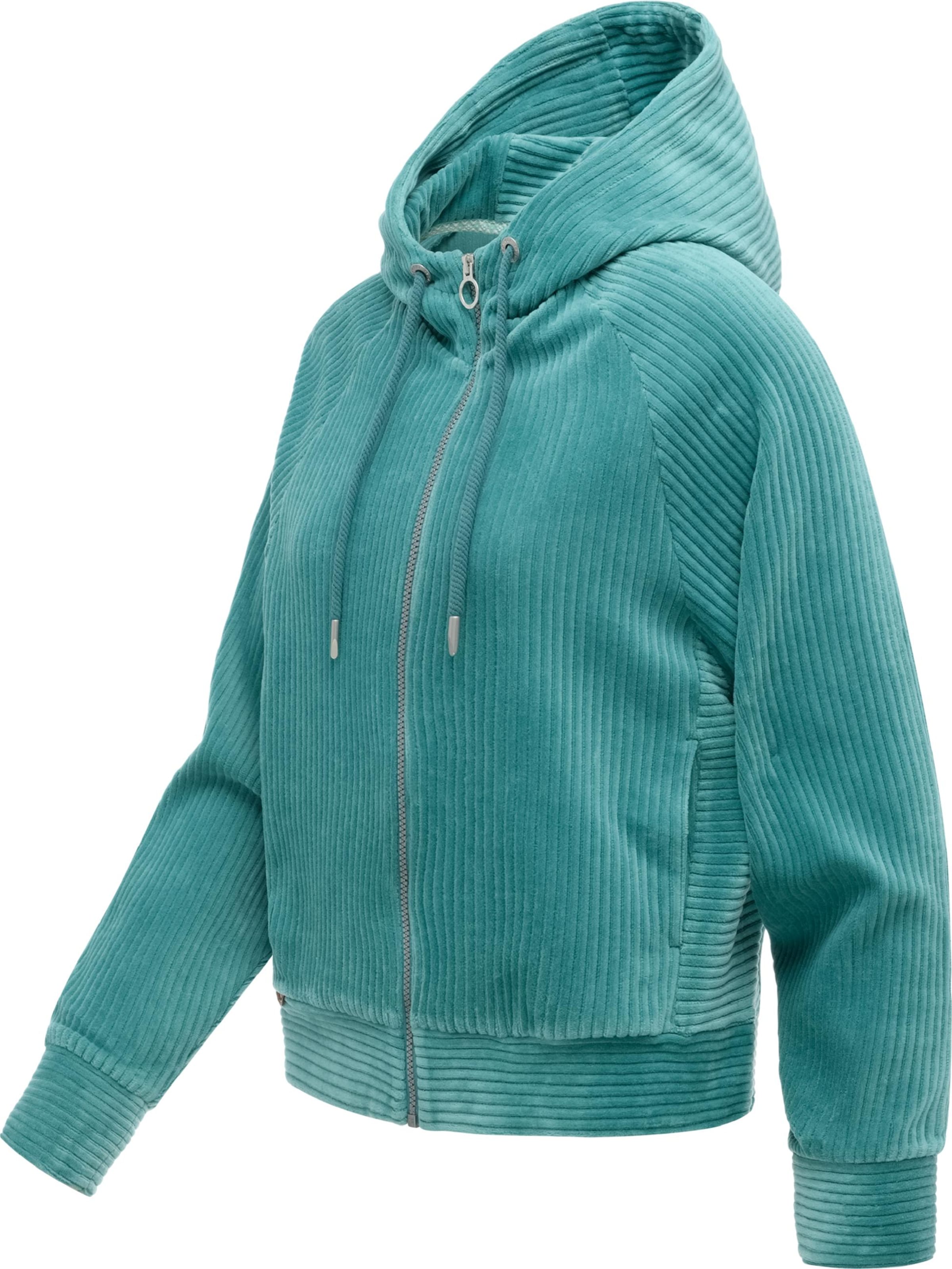 Ragwear Sweatvest 'Corduly' in Groen