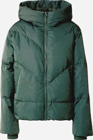 YAS Winterjas 'YASIRIMA' in Groen: voorkant