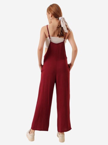 Bigdart - Perna larga Macacões em vermelho