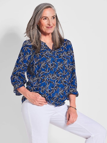 Goldner Blouse in Blauw