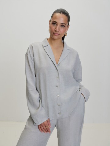 Camicia da donna di AMI ALY in grigio: frontale