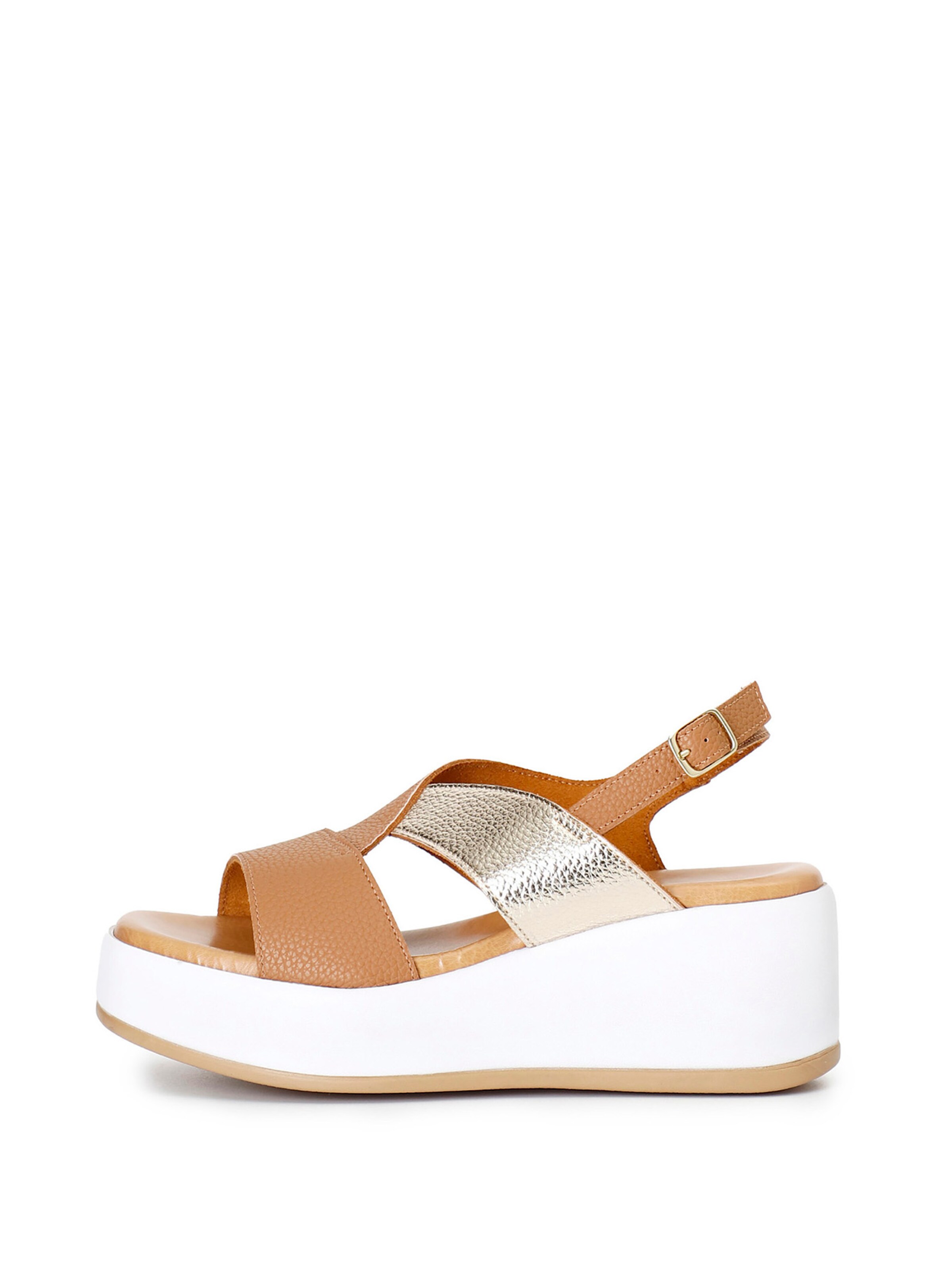 Sandalo CAFè NOIR di colore oro, Visualizzazione prodotti