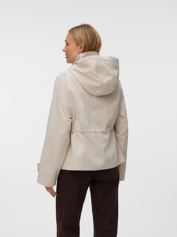 VERO MODA Přechodová parka – béžová