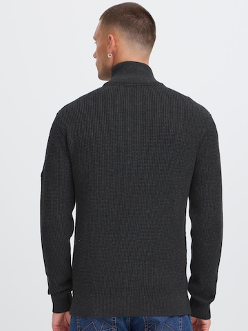 INDICODE JEANS Gebreid vest 'Revil ' in Grijs