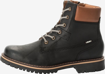 CAMEL ACTIVE Lace-Up Ankle Boots in Black