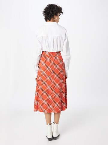 Blutsgeschwister Skirt 'Flowtime' in Orange