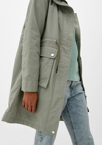 QS Between-Seasons Parka in Green